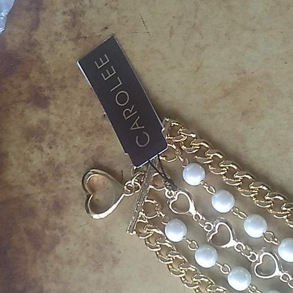 Bracelet with hearts and pearls Valentine Love - Picture 3 of 6